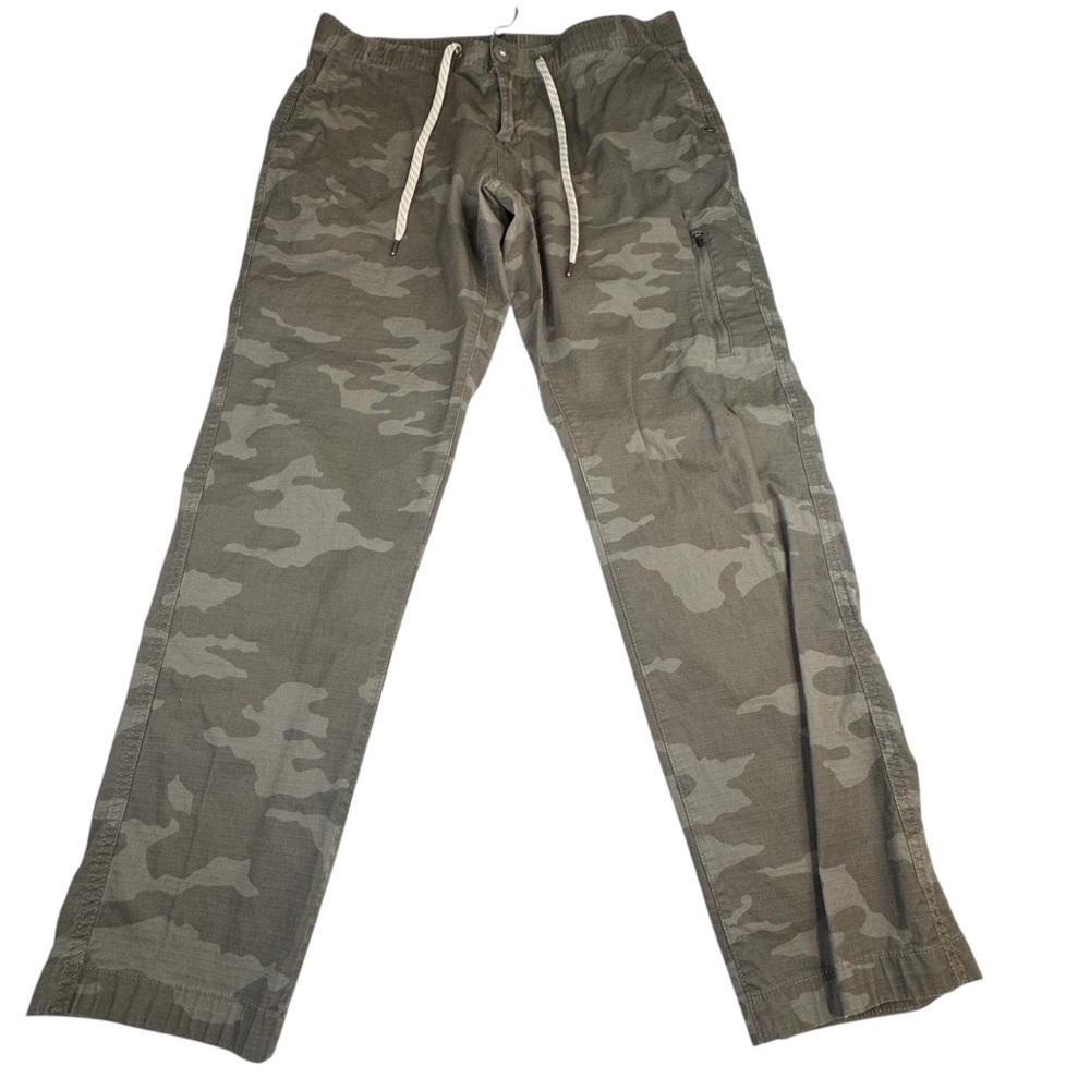 !!!! SOLD !!! Pants Women's Large Green Oregano Camo Drawstring Hiking VW401